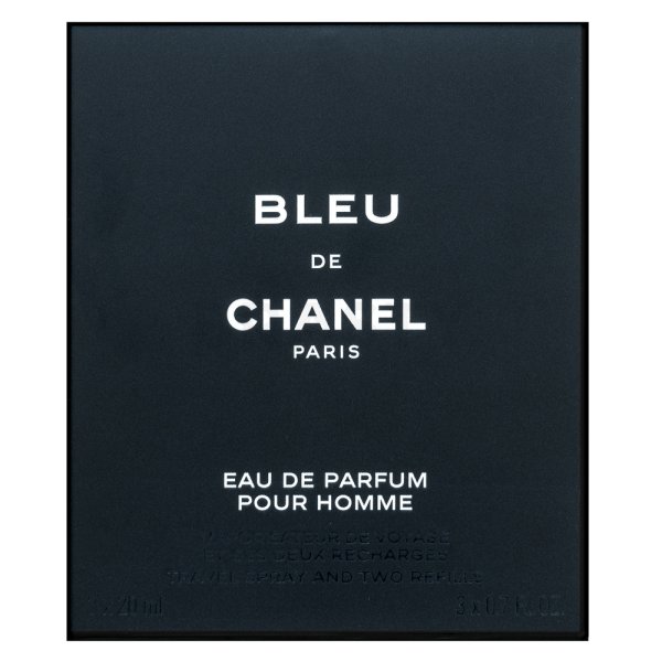 Chanel Bleu de Chanel - Refillable Eau de Parfum para hombre 3 x 20 ml