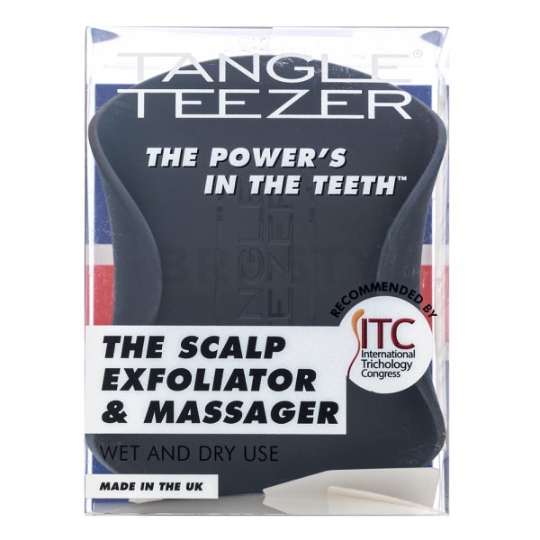 Tangle Teezer The Scalp Exfoliator & Massager masážní kartáč pro pokožku hlavy Black