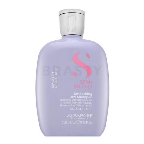 Alfaparf Milano Semi Di Lino Smooth Smoothing Low Shampoo gladmakende shampoo voor stug en weerbarstig haar 250 ml