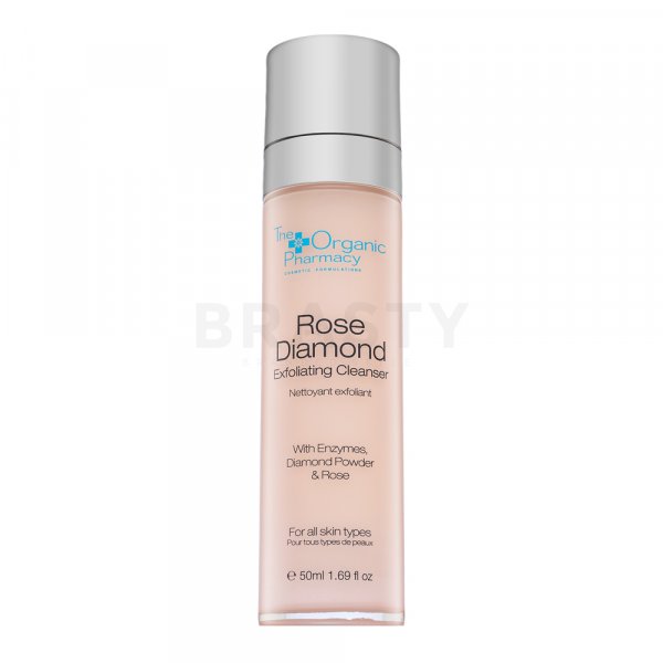 The Organic Pharmacy New Rose Diamond Exfoliating Cleanse cleansing balm for facial use 50 ml