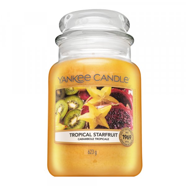 Yankee Candle Tropical Starfruit ароматна свещ 623 g