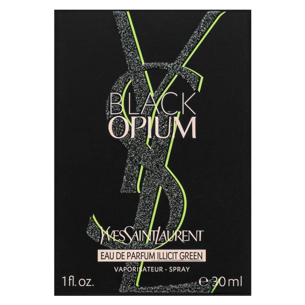 Yves Saint Laurent Black Opium Illicit Green Eau de Parfum da donna 30 ml