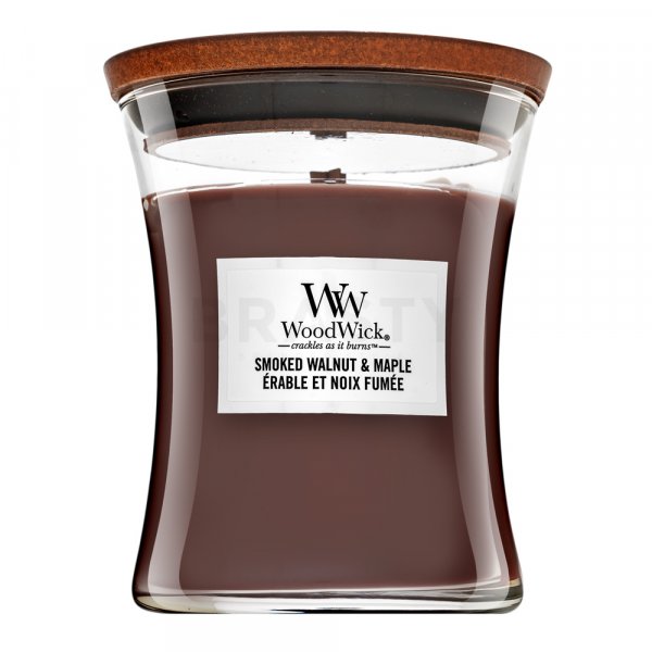 Woodwick Smoked Walnut & Maple vonná svíčka 275 g