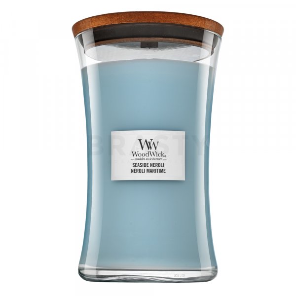 Woodwick Seaside Neroli lumânare parfumată 610 g