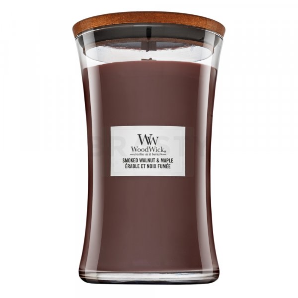Woodwick Smoked Walnut & Maple lumânare parfumată 610 g