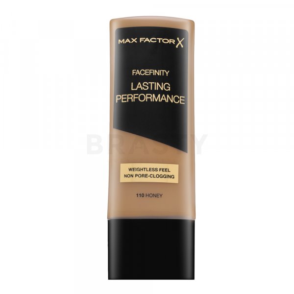 Max Factor Lasting Performance Long Lasting Make-Up 110 Honey hosszan tartó make-up az egységes és világosabb arcbőrre 35 ml