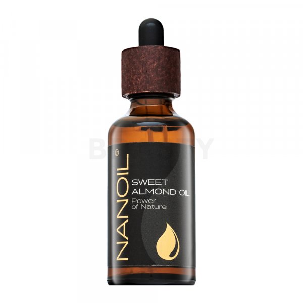 Nanoil Sweet Almond Oil olie voor alle haartypes 50 ml