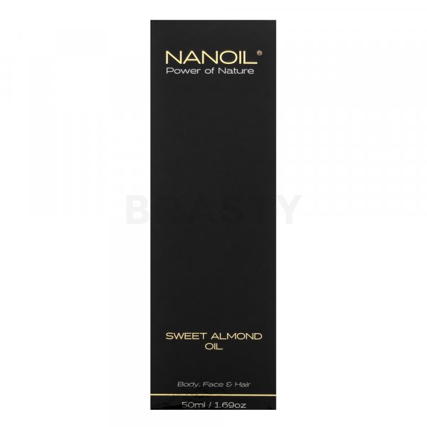 Nanoil Sweet Almond Oil olejek do wszystkich rodzajów włosów 50 ml