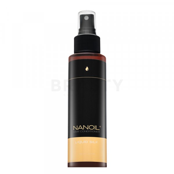 Nanoil Hair Conditioner Liquid Silk подхранващ балсам за гладкост и блясък на косата 125 ml