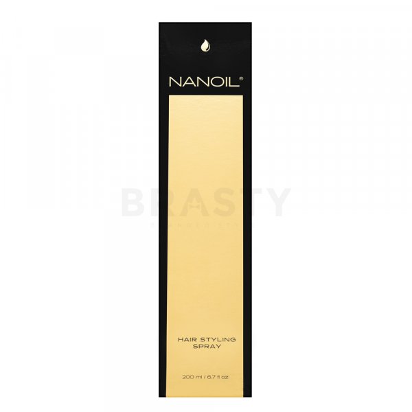 Nanoil Hair Styling Spray Styling spray for smoothness and gloss of hair 200 ml