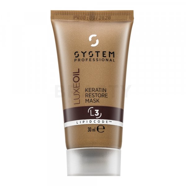 System Professional LuxeOil Keratin Restore Mask posilující maska pro poškozené vlasy 30 ml