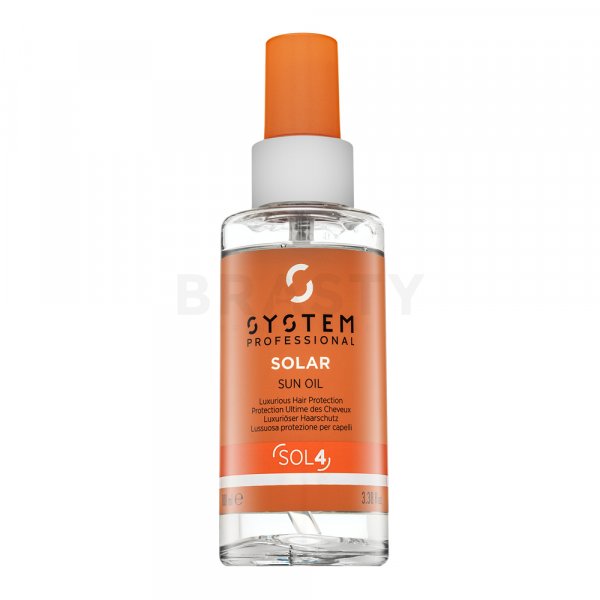 System Professional Solar Sun Oil ochranný olej pro vlasy namáhané sluncem 100 ml