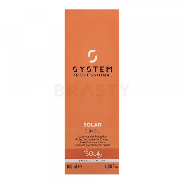 System Professional Solar Sun Oil ochranný olej pro vlasy namáhané sluncem 100 ml