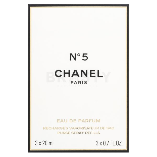 Chanel No.5 - Refill Eau de Parfum für Damen 3 x 20 ml