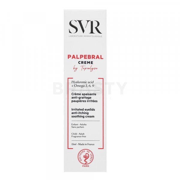 SVR Palpebral by Topialyse oogcrème tegen huidirritatie 15 ml