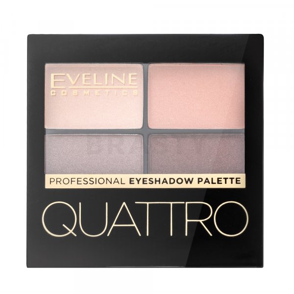 Eveline Quattro Professional Eyeshadow Palette paleta senčil za oči 12 7,2 g