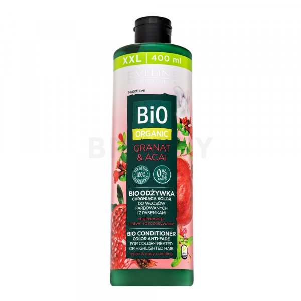 Eveline Bio Organic Granat & Acai Bio Conditioner vyživujúci kondicionér pre farbené vlasy 400 ml