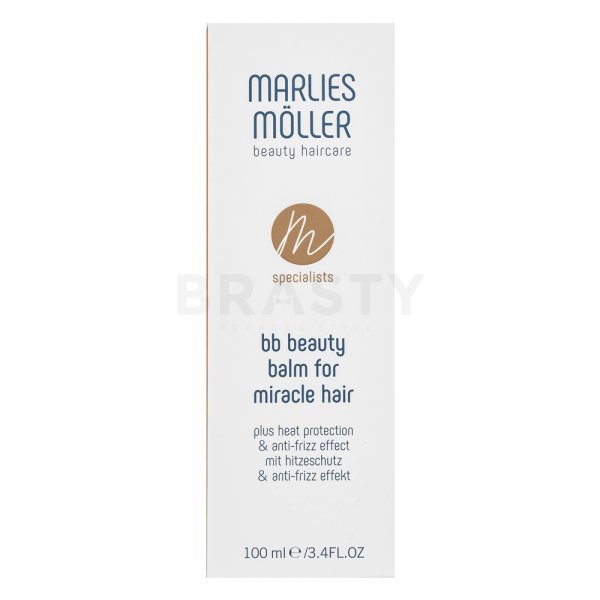 Marlies Möller Specialists BB Beauty Balm For Miracle Hair Cuidado de enjuague Para cabello seco y dañado 100 ml