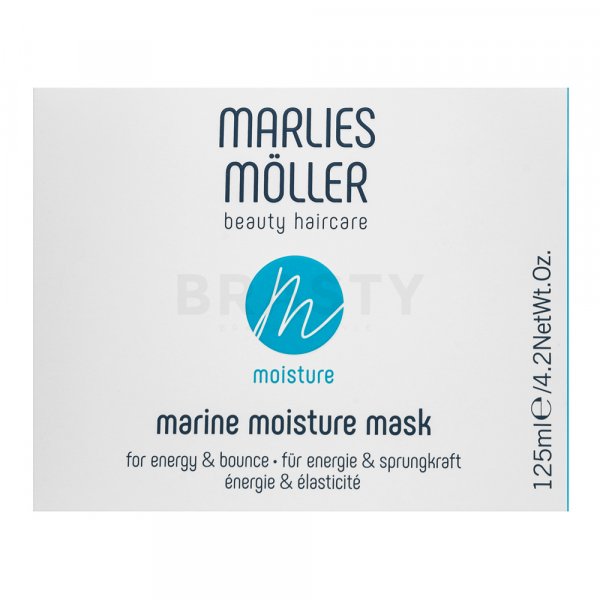 Marlies Möller Moisture Marine Moisture Mask Mascarilla capilar nutritiva con efecto hidratante 125 ml
