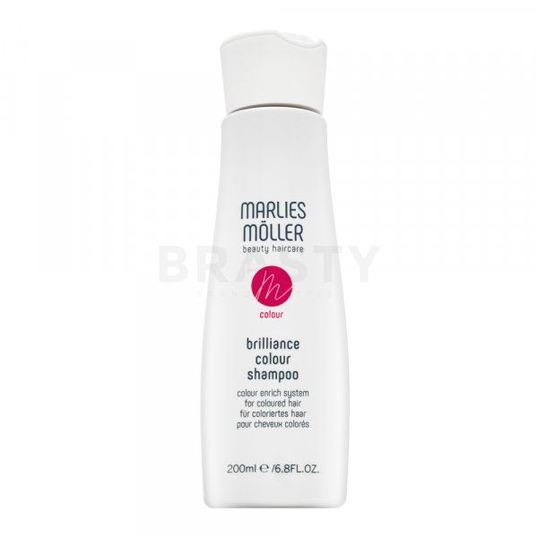 Marlies Möller Colour Brilliance Colour Shampoo shampoo nutriente per lucentezza e protezione dei capelli colorati 200 ml