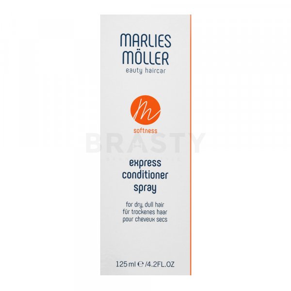 Marlies Möller Softness Express Conditioner Spray bezoplachový kondicionér pro suché a poškozené vlasy 125 ml