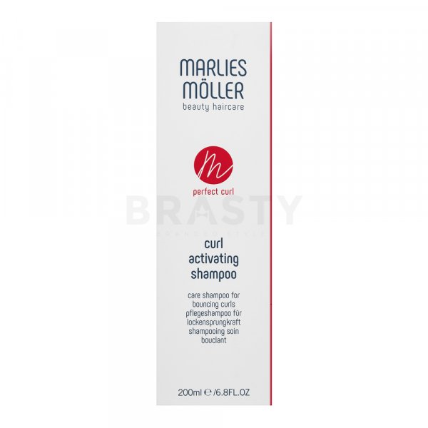 Marlies Möller Perfect Curl Curl Activating Shampoo tápláló sampon göndör hajra 200 ml
