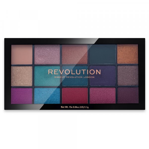 Makeup Revolution Reloaded Eyeshadow Palette - Jewelled paletka očních stínů DAMAGE BOX 16,5 g