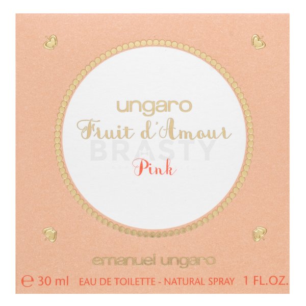 Emanuel Ungaro Fruit d'Amour Pink Eau de Toilette femei 30 ml