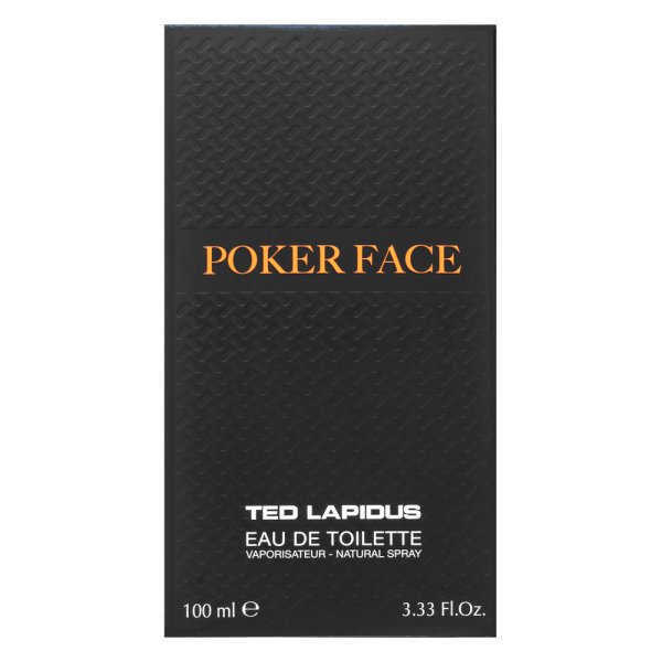 Ted Lapidus Poker Face Eau de Toilette for men 100 ml