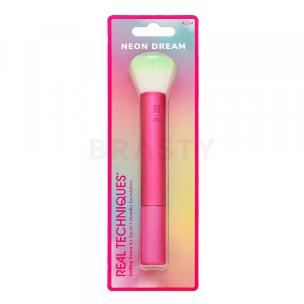 Real Techniques Neon Dream - Buffing Brush štětec na make-up a pudr