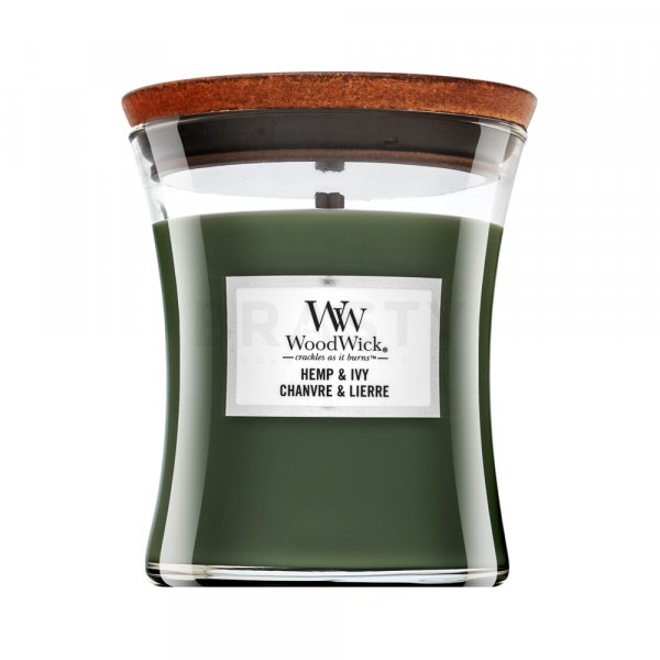 Woodwick Hemp & Ivy vonná svíčka 275 g