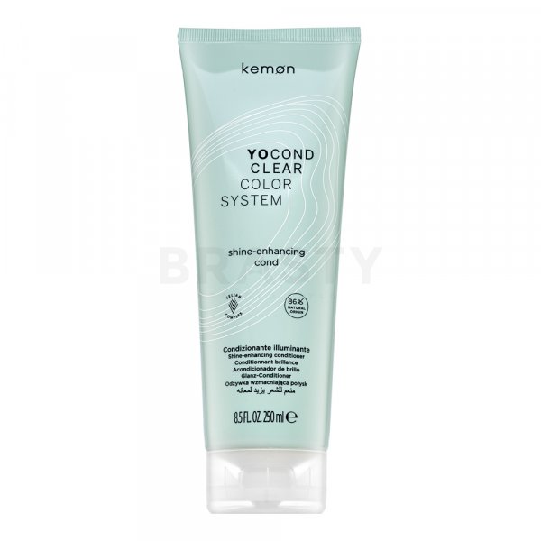 Kemon Yo Cond Color System Shine-Enhancing Cond tápláló kondicionáló festett hajra Clear 250 ml