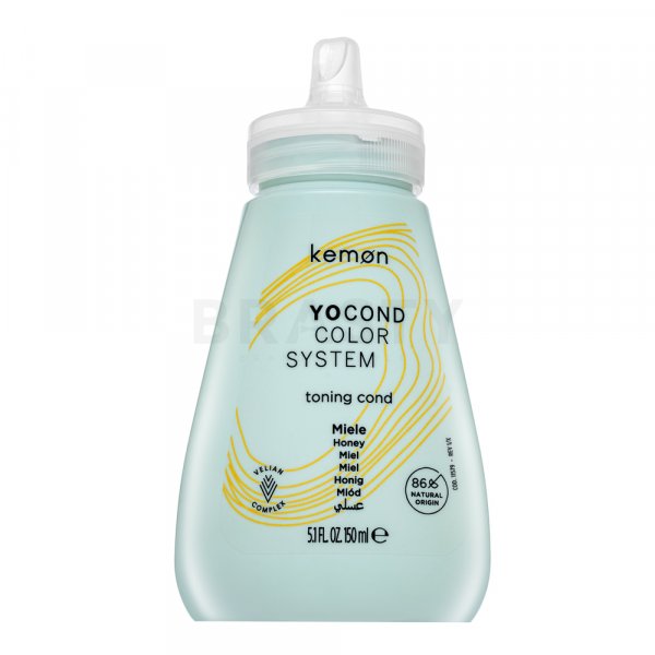 Kemon Yo Cond Color System Toning Cond balsam nuanțator pentru revigorarea culorii Honey 150 ml