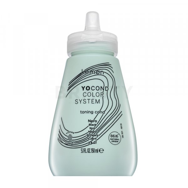 Kemon Yo Cond Color System Toning Cond balsam nuanțator pentru revigorarea culorii Black 150 ml