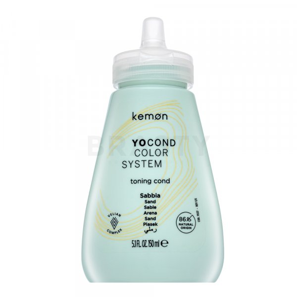 Kemon Yo Cond Color System Toning Cond balsam nuanțator pentru revigorarea culorii Sand 150 ml