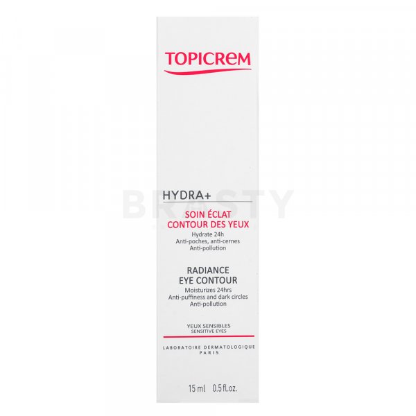 Topicrem HYDRA+ Radiance Eye Contour verhelderende oogcrème 15 ml