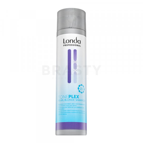 Londa Professional TonePlex Pearl Blonde Shampoo tönendes Shampoo für blondes Haar 250 ml