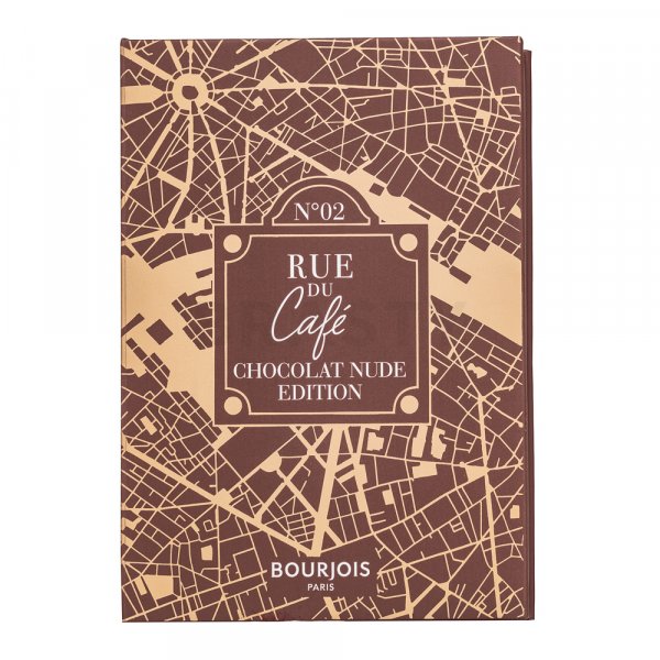 Bourjois Rue du Café 02 Chocolate Nude Edition oční stíny 7,68 g
