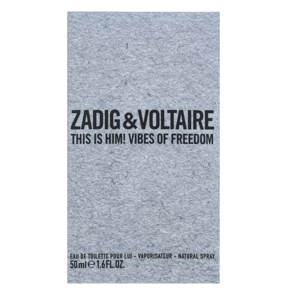 Zadig & Voltaire This is Him! Vibes Of Freedom Eau de Toilette férfiaknak 50 ml