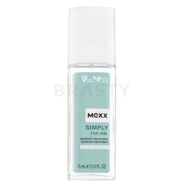 Mexx Simply deodorant s rozprašovačom pre mužov 75 ml