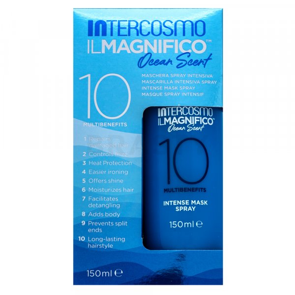 Revlon Professional Intercosmo Il Magnifico Ocean Scent 10 Multibenefits Intense Mask Spray bezoplachová péče pro všechny typy vlasů 150 ml