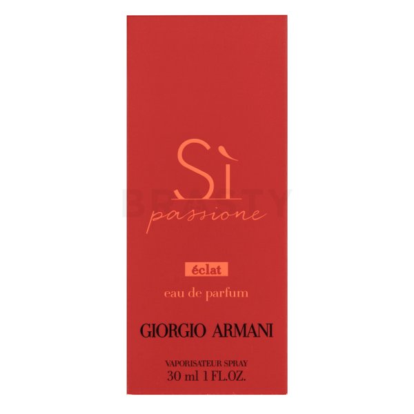 Armani (Giorgio Armani) Sí Passione Eclat Eau de Parfum da uomo 30 ml