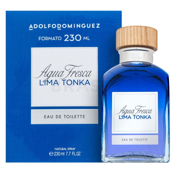 Adolfo Dominguez Agua Fresca Lima Tonka Eau de Toilette para hombre 230 ml