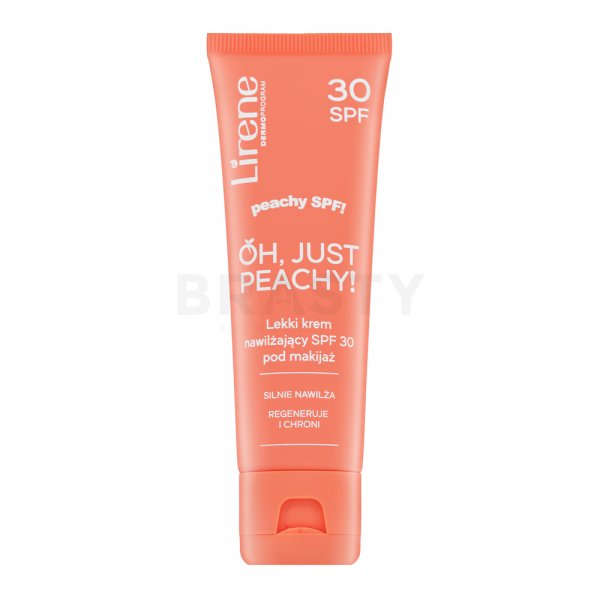 Lirene Oh, Just Peachy! Light Moisturizing Cream SPF 30 cremă de ten cu efect de hidratare 50 ml