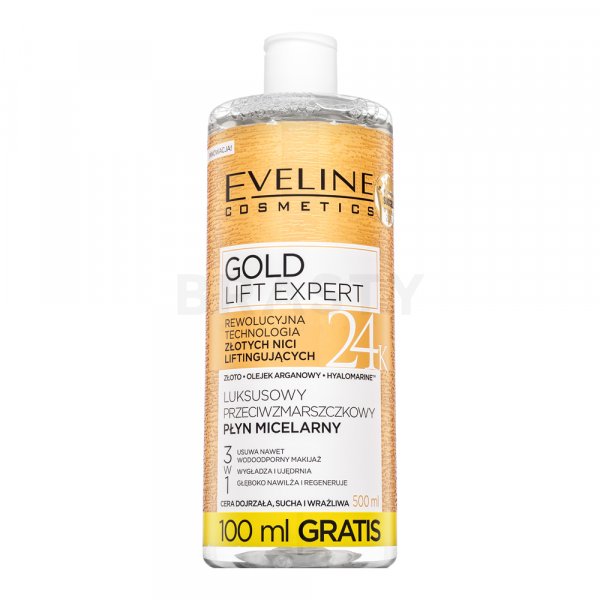 Eveline Gold Lift Expert Anti-age Micellar Water apă micelară anti riduri 500 ml