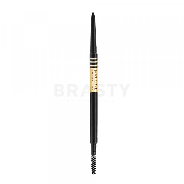 Eveline Micro Precise Brow Pencil 03 Dark Brown creion sprâncene 2în1