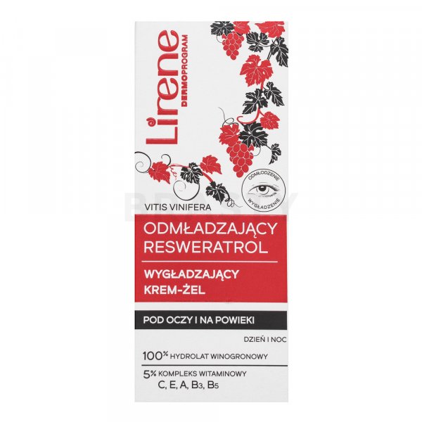 Lirene Resveratol Cream-Gel for the eyes and eyelids oční krém proti stárnutí pleti 20 ml