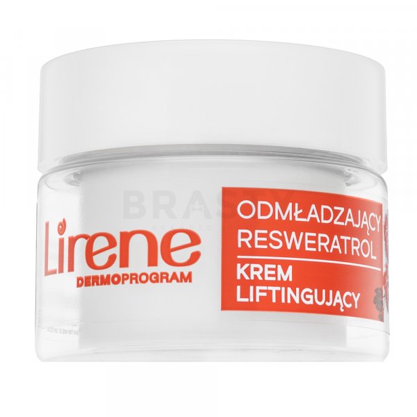 Lirene Resveratol Lifting Cream 50+ crema de fortalecimiento efecto lifting antiarrugas 50 ml
