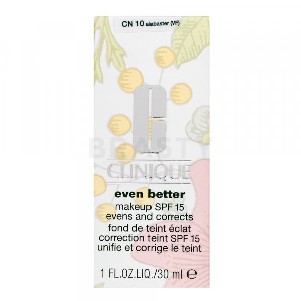 Clinique Even Better Makeup SPF15 Evens and Corrects maquillaje líquido 10 Alabaster 30 ml