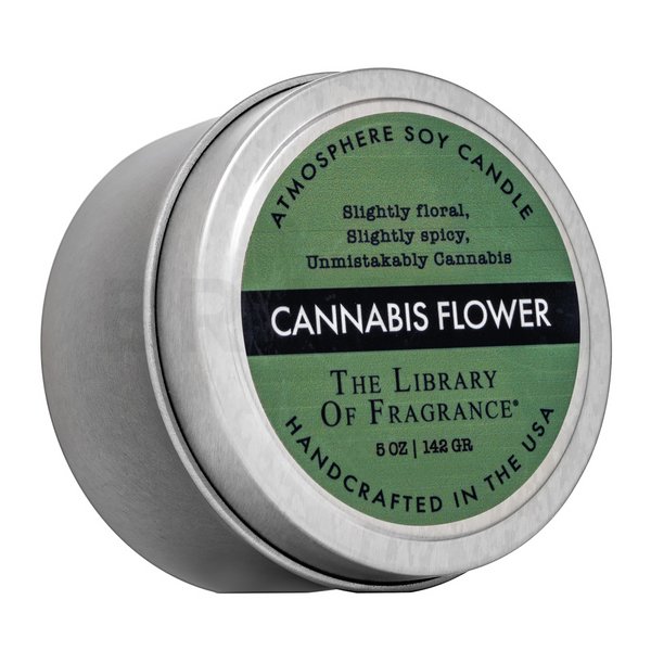 The Library Of Fragrance Cannabis Flower vela perfumada 142 g